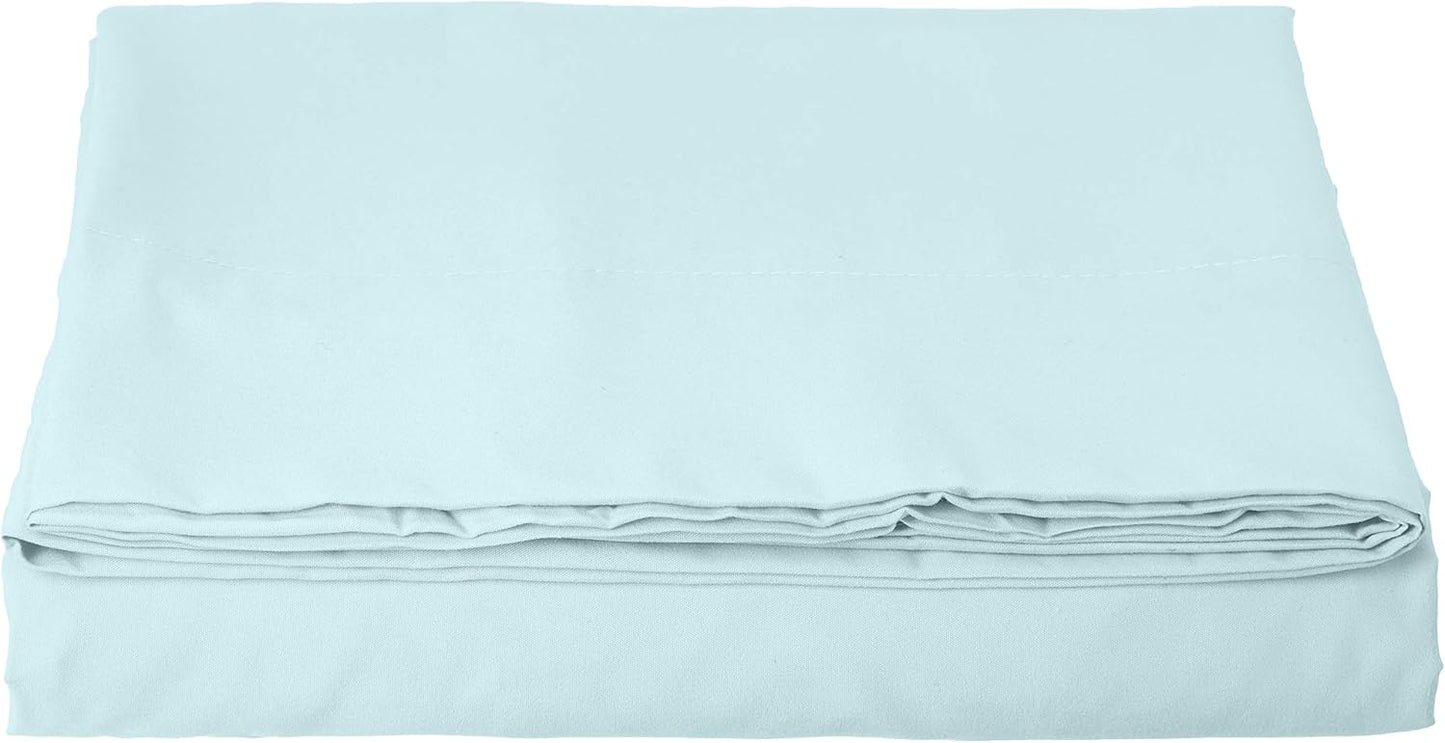 Luxury Flat Sheet on Amazon Elegant Comfort Wrinkle-Free 1500 Premier Hotel Quality 1-Piece Flat Sheet, King Size, White