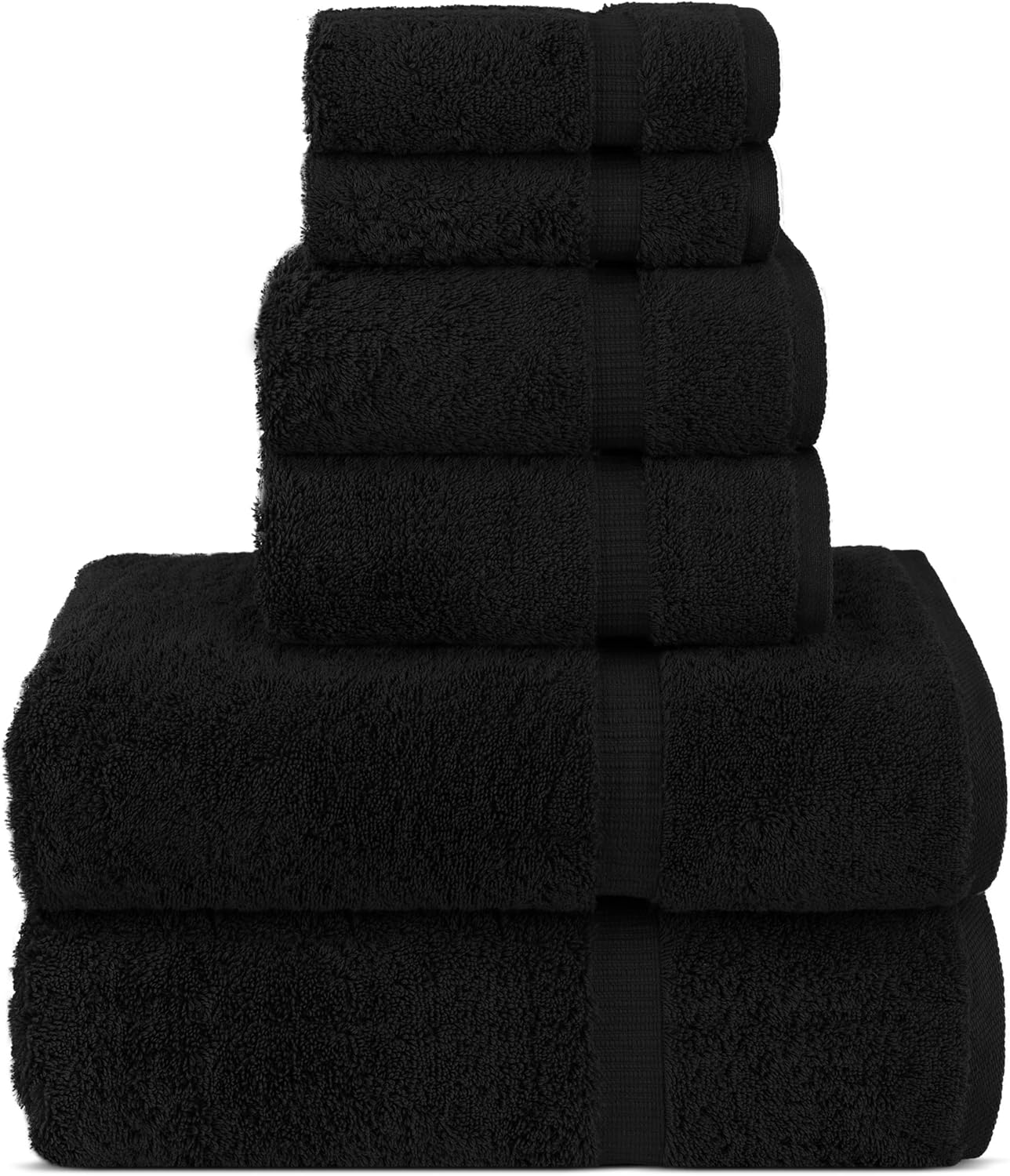 Chakir Turkish Linens | Hotel & Spa Quality 100% Cotton Premium Turkish Towels | Soft & Absorbent (4-Piece Bath Towels, White)