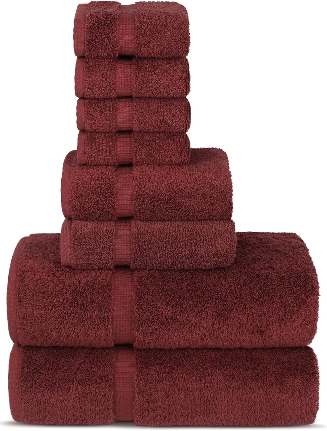 Chakir Turkish Linens | Hotel & Spa Quality 100% Cotton Premium Turkish Towels | Soft & Absorbent (4-Piece Bath Towels, White)