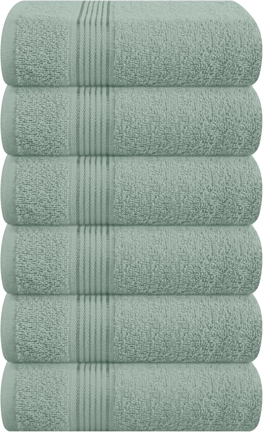 Belizzi Home Ultra Soft 3 Pack Cotton Towel Set, Contains a Bath Towel 28x55 inch, a Hand Towel 16x24 inch & a Wash Coth 12x12 inch, Ideal Everyday use, Compact & Lightweight - Black