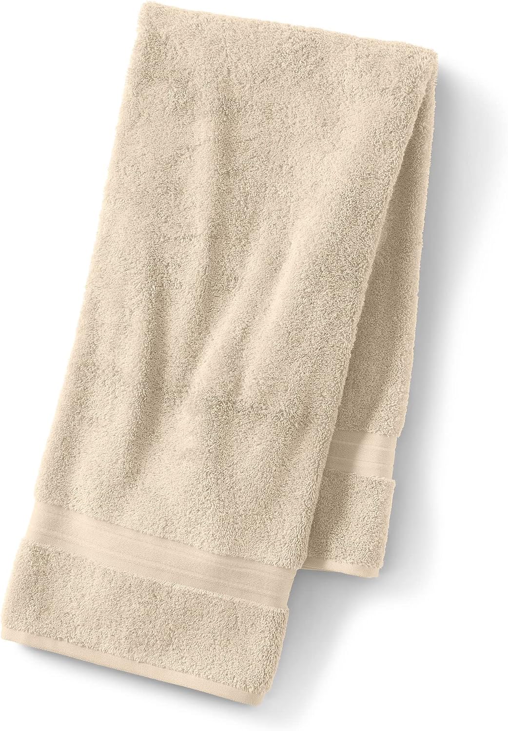 Lands' End Supima Towel White Bath Towel Set
