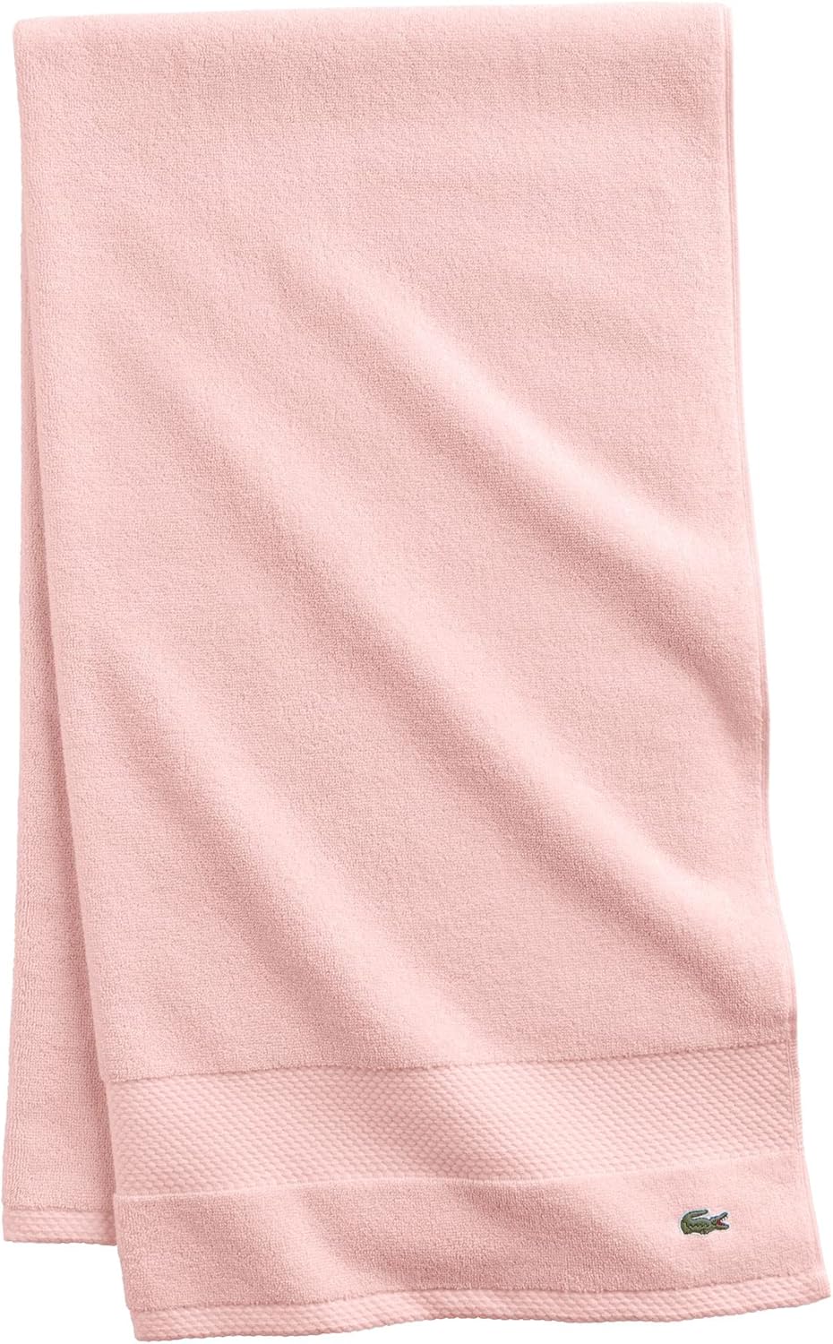 Lacoste Heritage Supima Cotton Bath Towel, Aloe, 30" x 54"