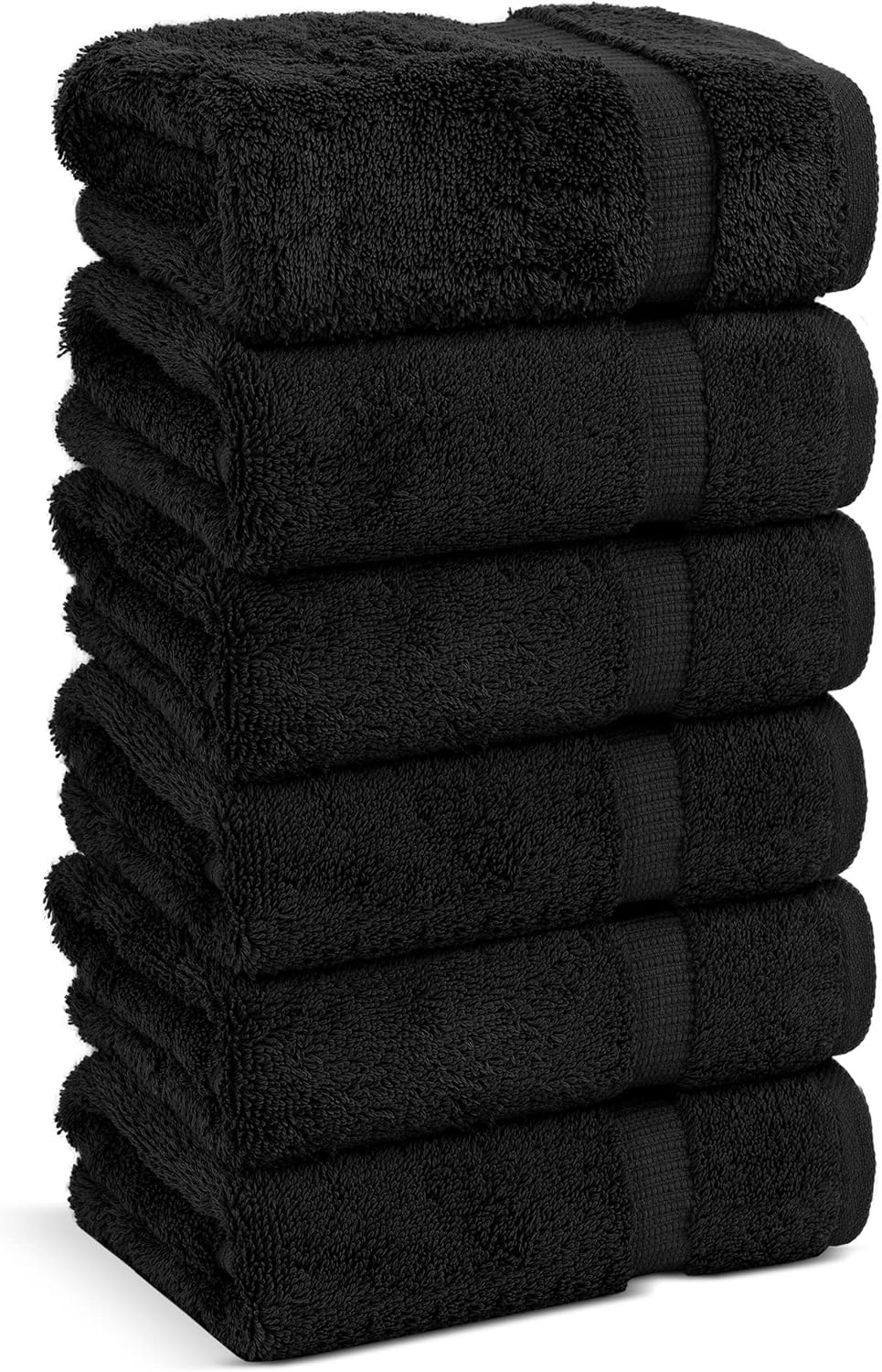 Chakir Turkish Linens | Hotel & Spa Quality 100% Cotton Premium Turkish Towels | Soft & Absorbent (4-Piece Bath Towels, White)