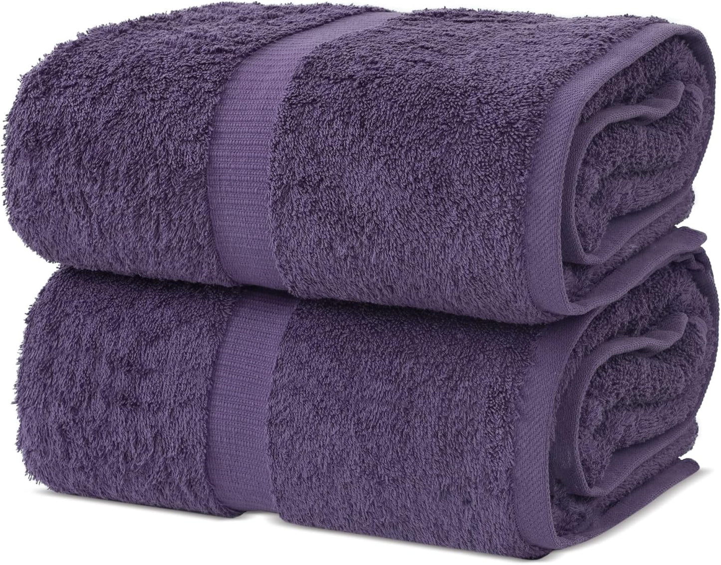 Chakir Turkish Linens | Hotel & Spa Quality 100% Cotton Premium Turkish Towels | Soft & Absorbent (4-Piece Bath Towels, White)