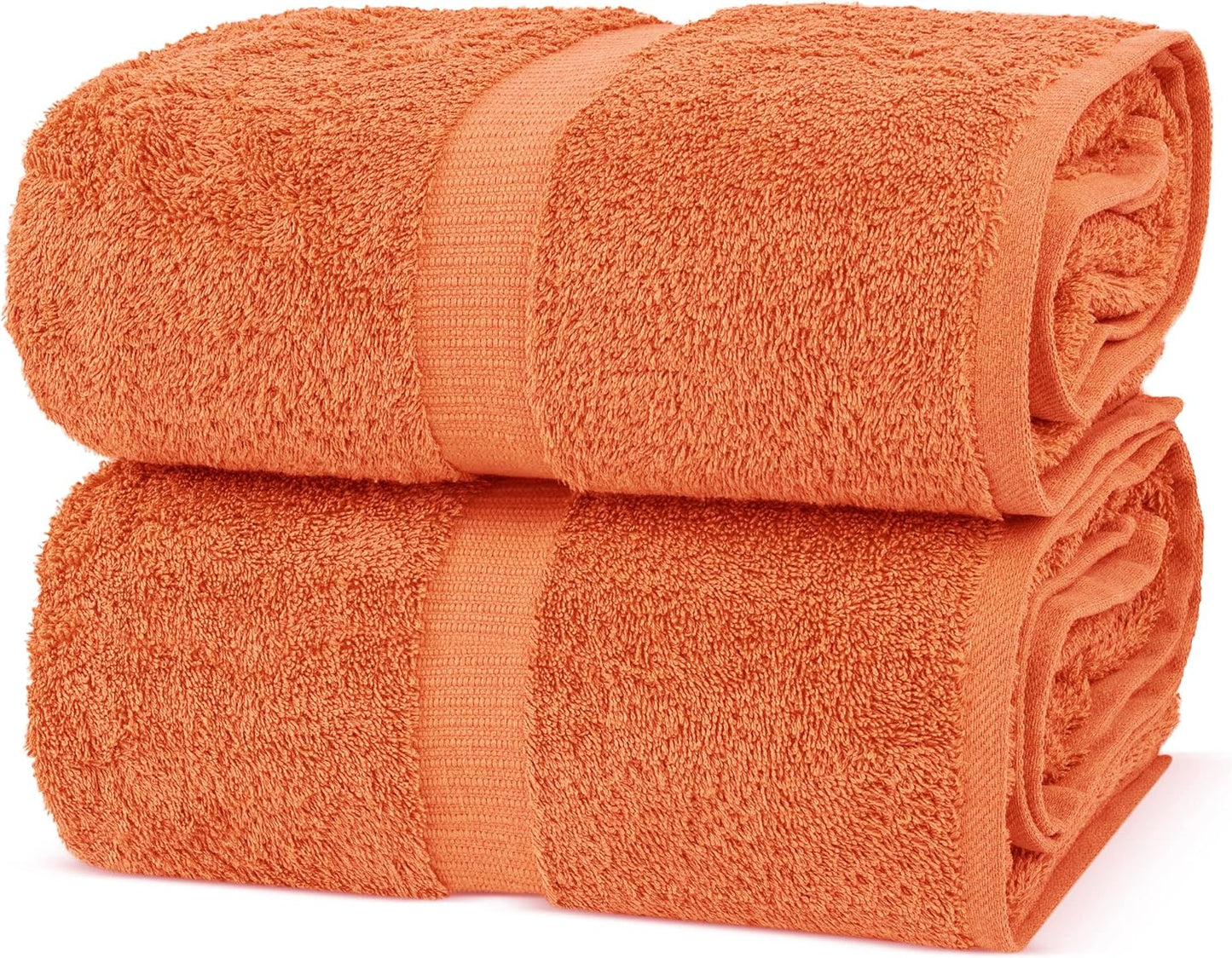 Chakir Turkish Linens | Hotel & Spa Quality 100% Cotton Premium Turkish Towels | Soft & Absorbent (4-Piece Bath Towels, White)