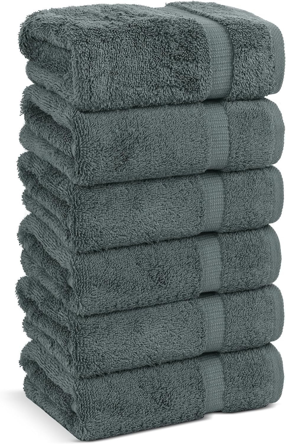 Chakir Turkish Linens | Hotel & Spa Quality 100% Cotton Premium Turkish Towels | Soft & Absorbent (4-Piece Bath Towels, White)
