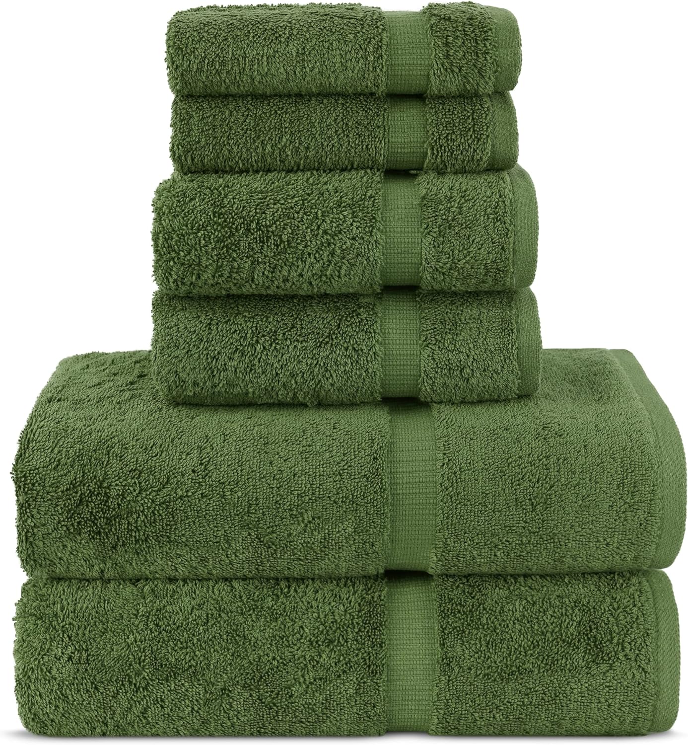 Chakir Turkish Linens | Hotel & Spa Quality 100% Cotton Premium Turkish Towels | Soft & Absorbent (4-Piece Bath Towels, White)