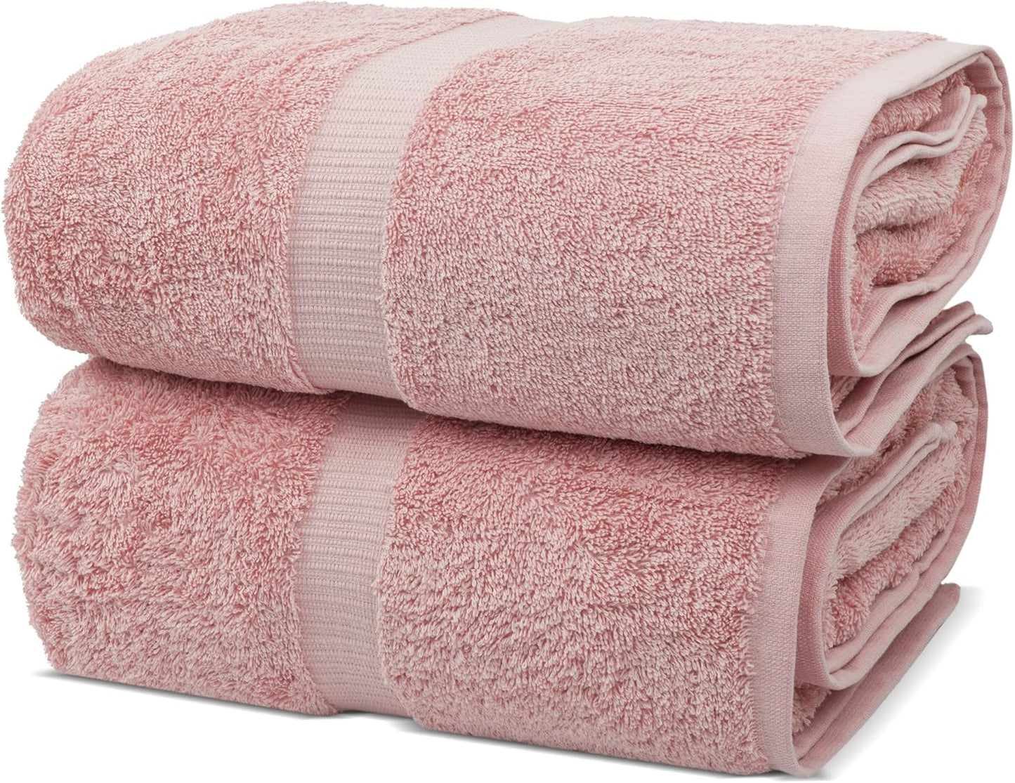 Chakir Turkish Linens | Hotel & Spa Quality 100% Cotton Premium Turkish Towels | Soft & Absorbent (4-Piece Bath Towels, White)