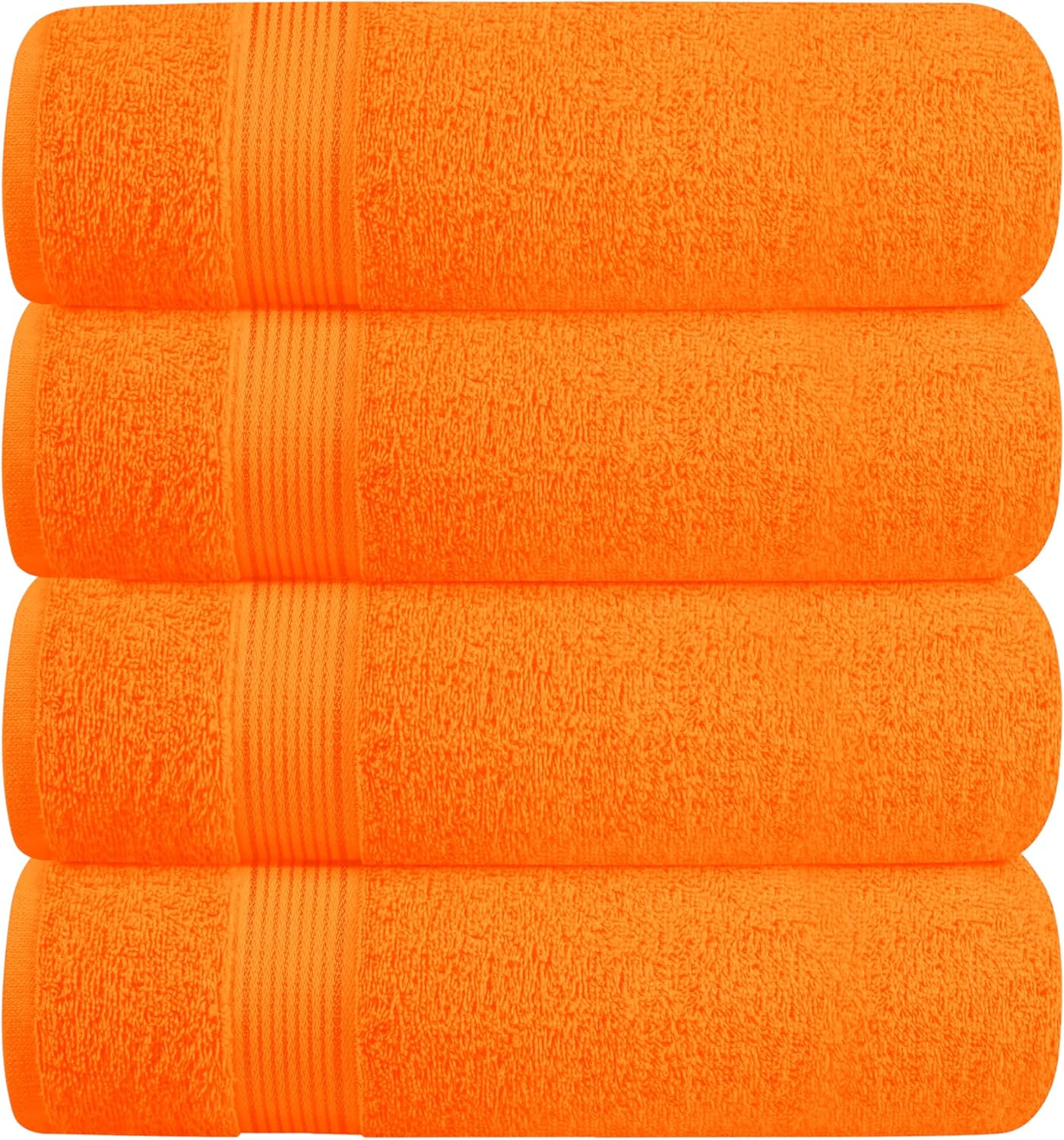 Belizzi Home Ultra Soft 3 Pack Cotton Towel Set, Contains a Bath Towel 28x55 inch, a Hand Towel 16x24 inch & a Wash Coth 12x12 inch, Ideal Everyday use, Compact & Lightweight - Black