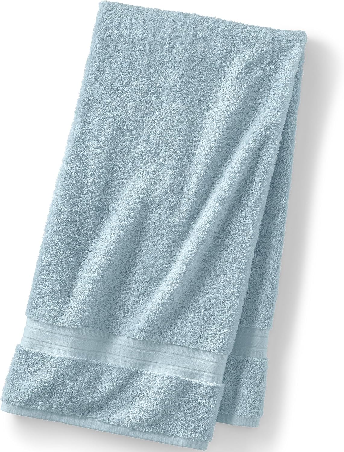 Lands' End Supima Towel White Bath Towel Set