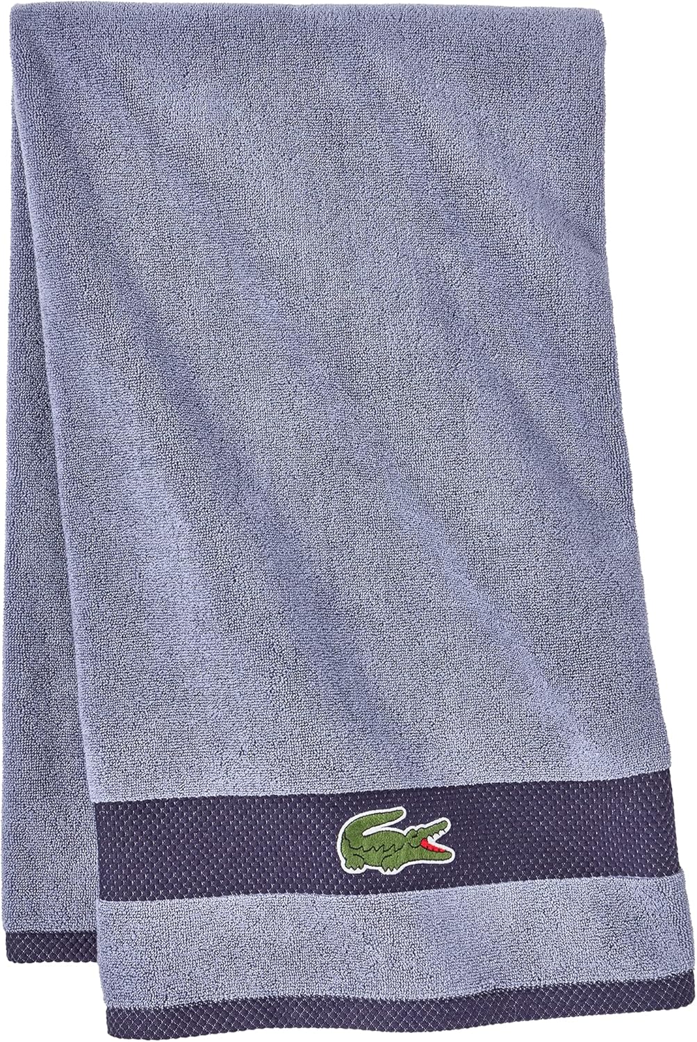 Lacoste Heritage Supima Cotton Bath Towel, Aloe, 30" x 54"