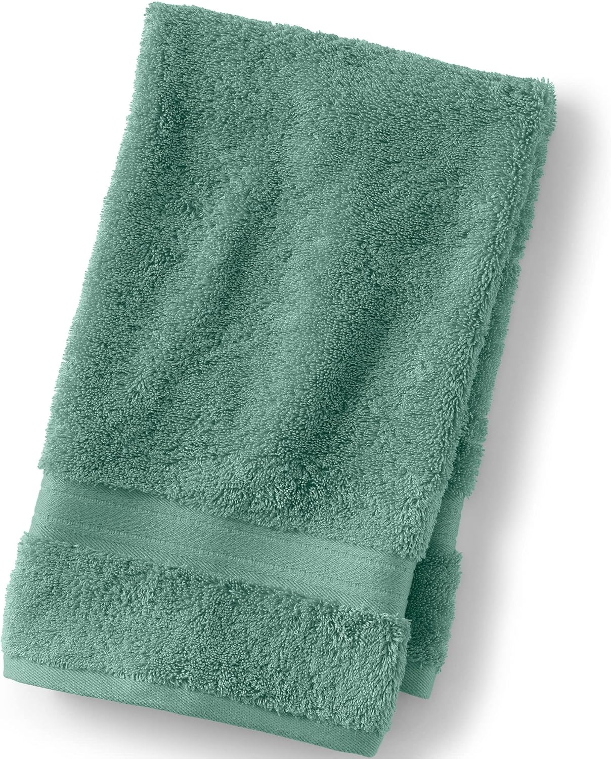 Lands' End Supima Towel White Bath Towel Set