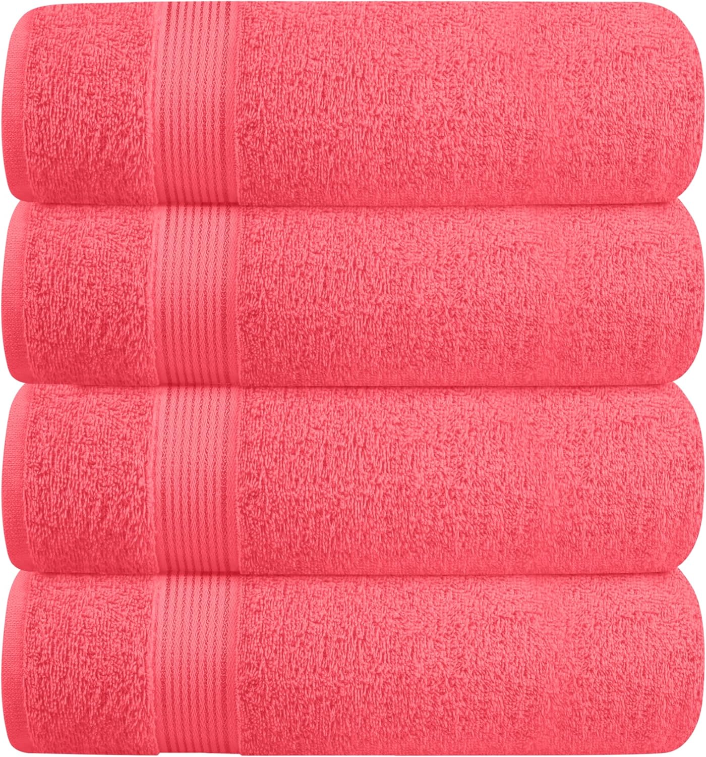 Belizzi Home Ultra Soft 3 Pack Cotton Towel Set, Contains a Bath Towel 28x55 inch, a Hand Towel 16x24 inch & a Wash Coth 12x12 inch, Ideal Everyday use, Compact & Lightweight - Black