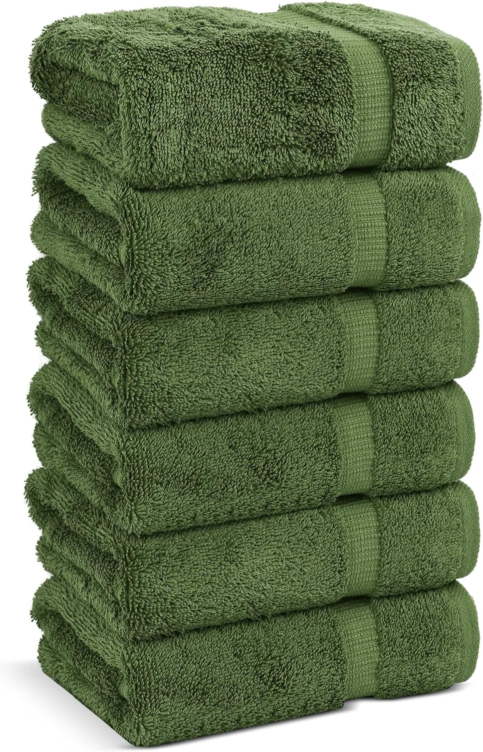Chakir Turkish Linens | Hotel & Spa Quality 100% Cotton Premium Turkish Towels | Soft & Absorbent (4-Piece Bath Towels, White)