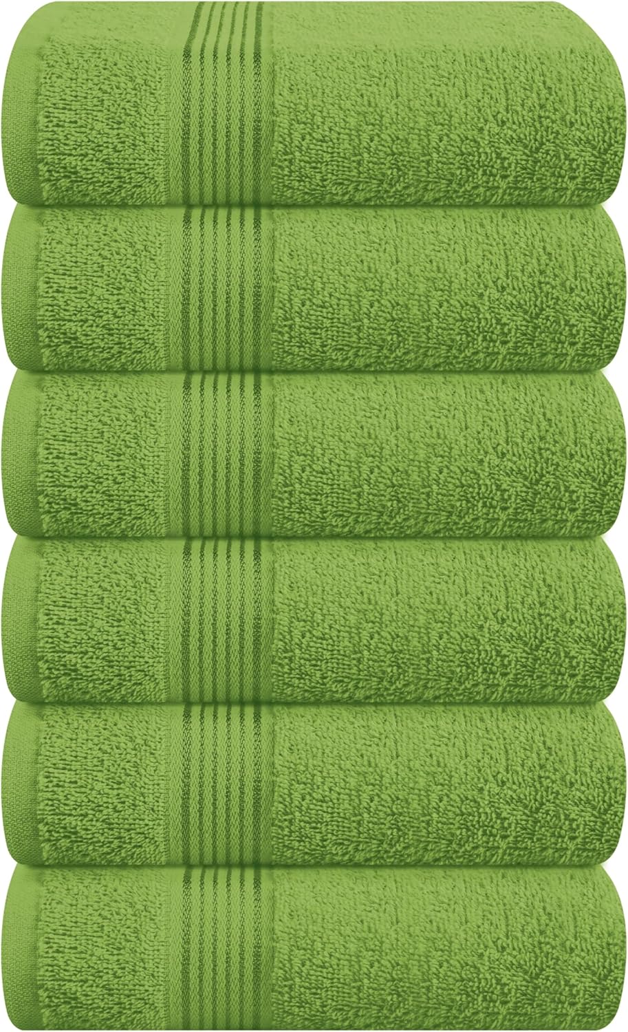 Belizzi Home Ultra Soft 3 Pack Cotton Towel Set, Contains a Bath Towel 28x55 inch, a Hand Towel 16x24 inch & a Wash Coth 12x12 inch, Ideal Everyday use, Compact & Lightweight - Black