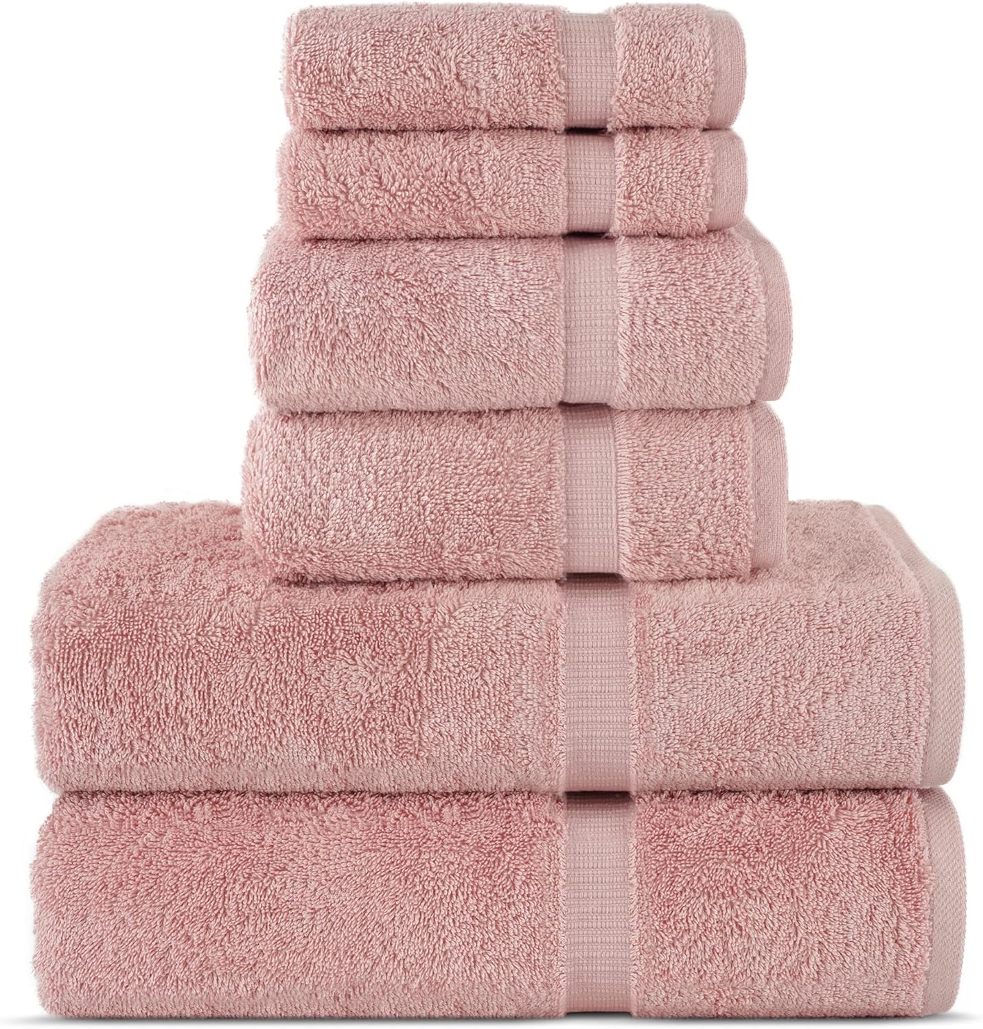Chakir Turkish Linens | Hotel & Spa Quality 100% Cotton Premium Turkish Towels | Soft & Absorbent (4-Piece Bath Towels, White)