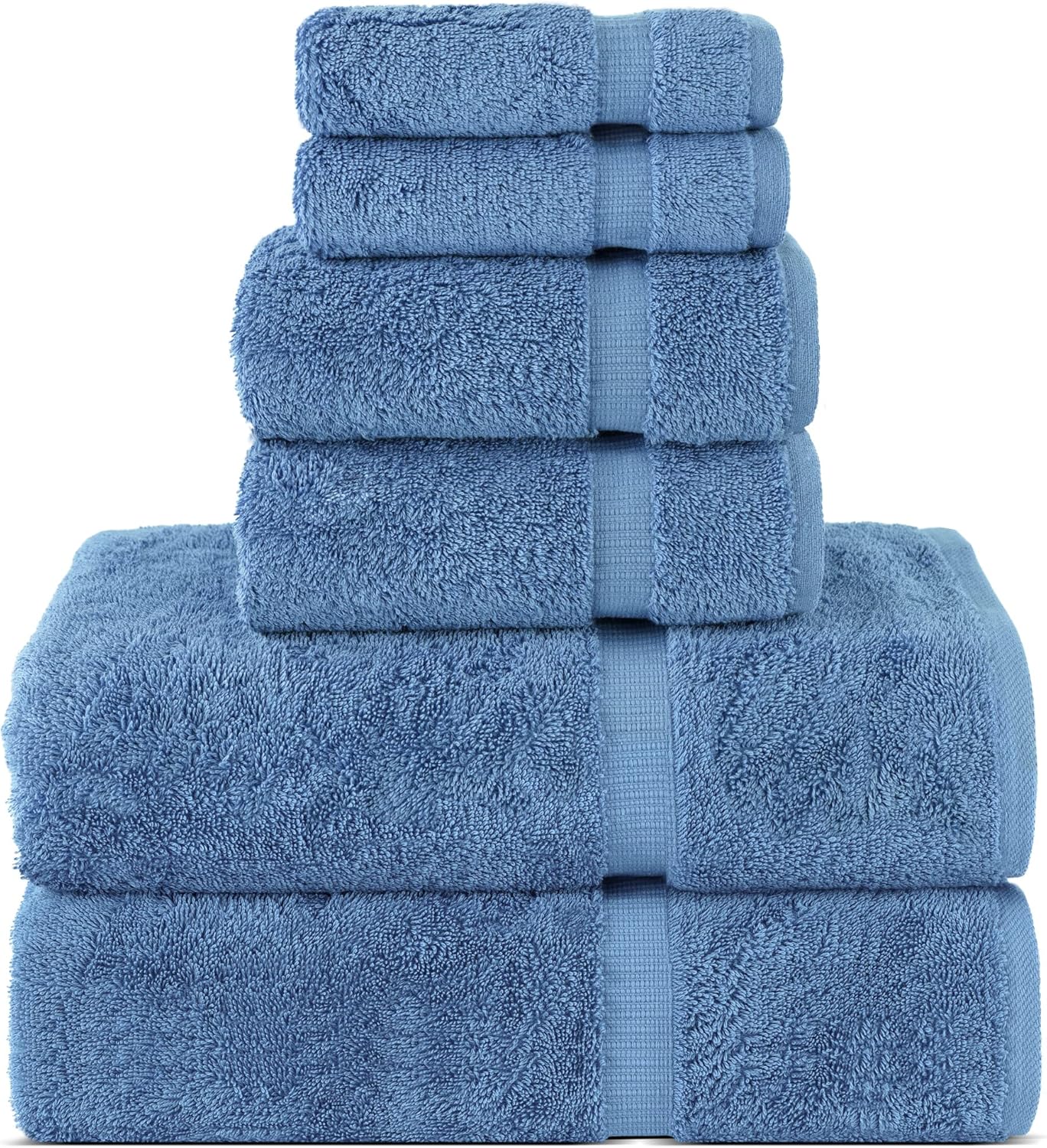 Chakir Turkish Linens | Hotel & Spa Quality 100% Cotton Premium Turkish Towels | Soft & Absorbent (4-Piece Bath Towels, White)