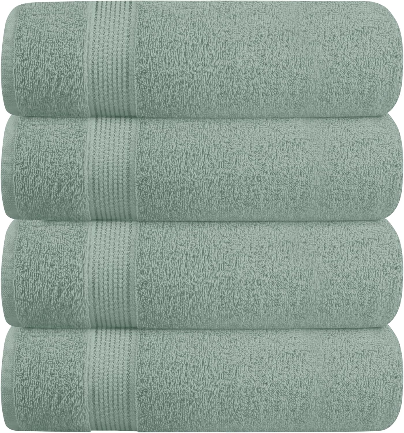 Belizzi Home Ultra Soft 3 Pack Cotton Towel Set, Contains a Bath Towel 28x55 inch, a Hand Towel 16x24 inch & a Wash Coth 12x12 inch, Ideal Everyday use, Compact & Lightweight - Black